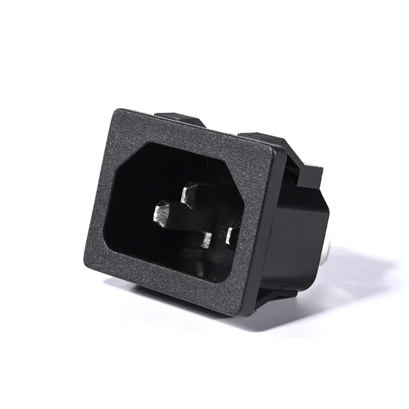 Original authentic DB-14-2CF Power socket Cassette Soft clip C14 socket UL VDE KC CCC certified high quality 10A-15A 250V 31*24