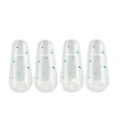 200Pcs S/M/L Silicone Cylinder Anti Entanglement Space Rig Fishing Float Bean Stopper Carp Fishing Buffer Beads Soft Rubber Bead