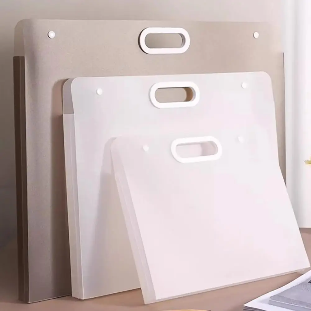 

Папка-портфель для художественного портфолио 17x13 дюймов/13x11 дюймов, пластиковый пакет, прозрачный матовый чехол для хранения произведений искусства с ручкой для бумаги формата A3 A4