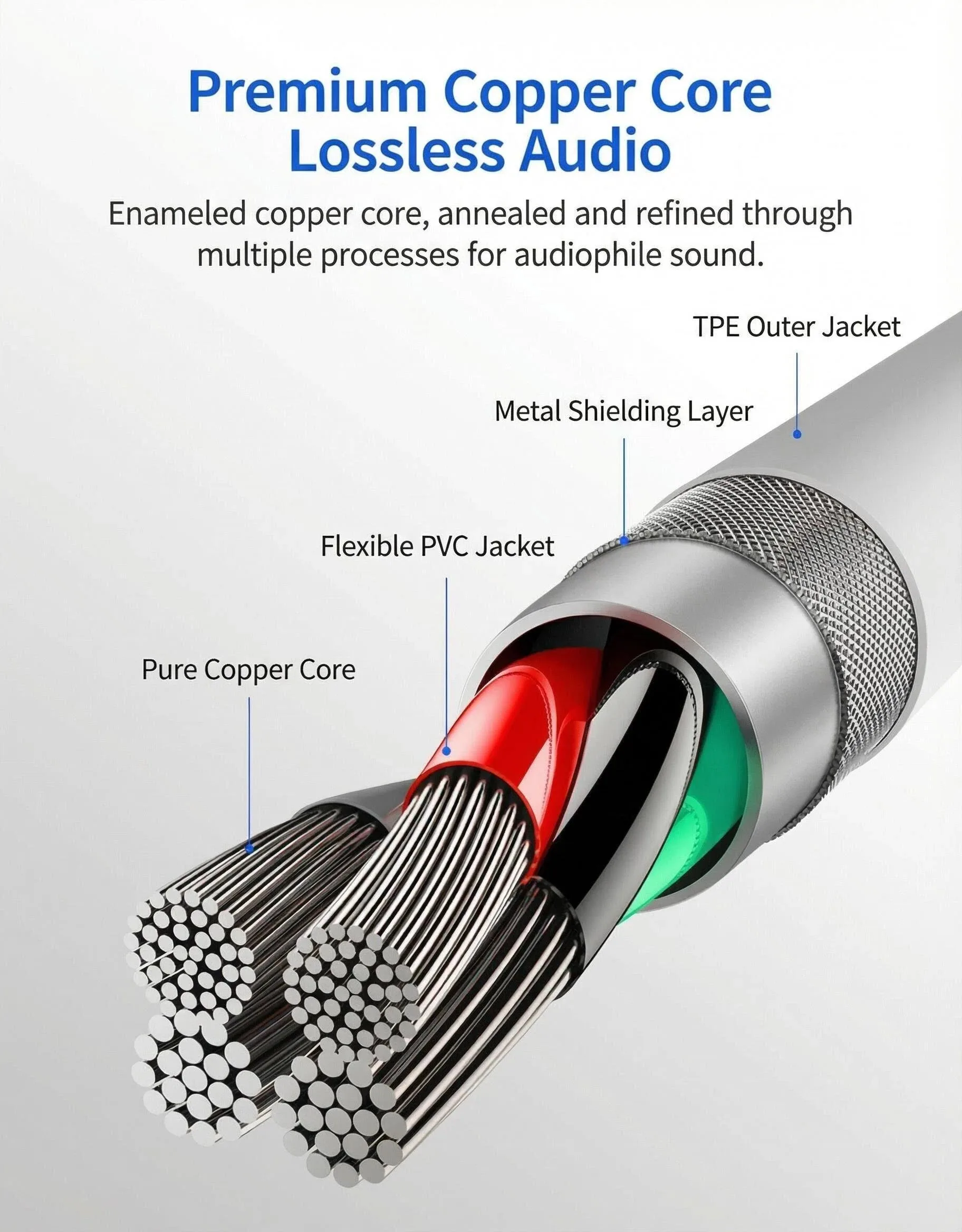 ประเภท C ถึง 3.5 มม.AUX สายเคเ - Wired Earphone Lightning บทวิจารณ์และราคา