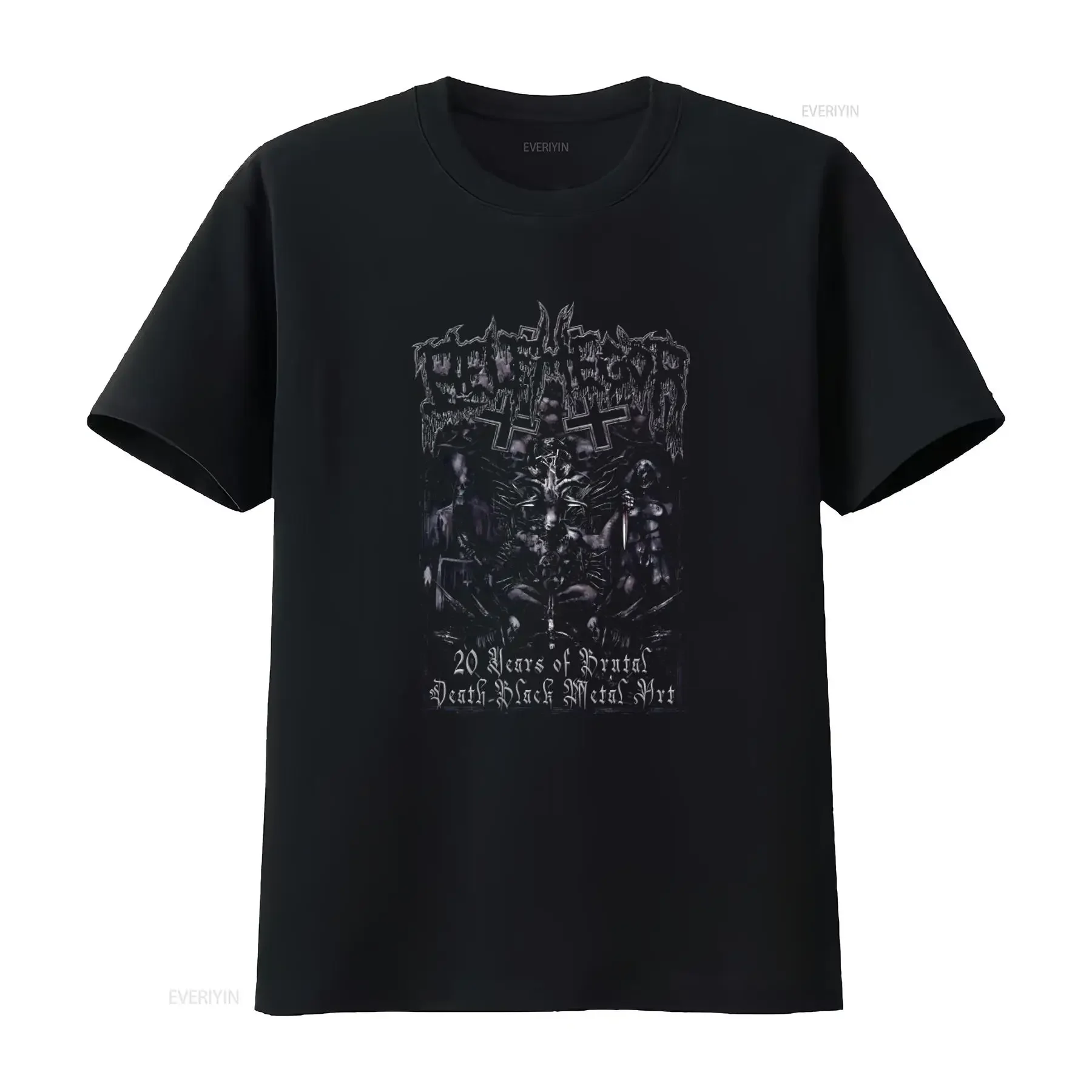 Belphegor Austrian Black Metal Band 20th Years Brutal Death Art T Shirt S 3XL vintage Washed Unisex Casual designer clothes