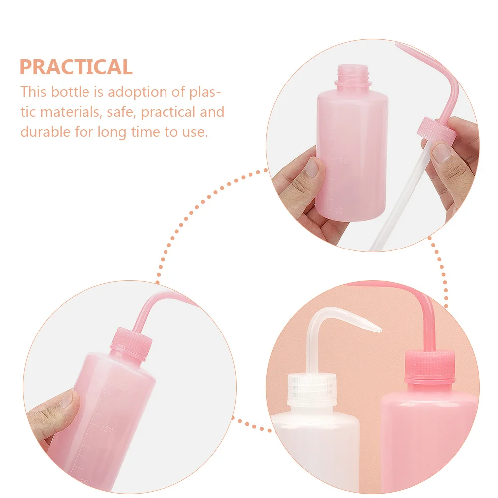 

4 Pcs Watering Can Indoor Plants Small Cans Bottle Household Garden Plastic Mini
