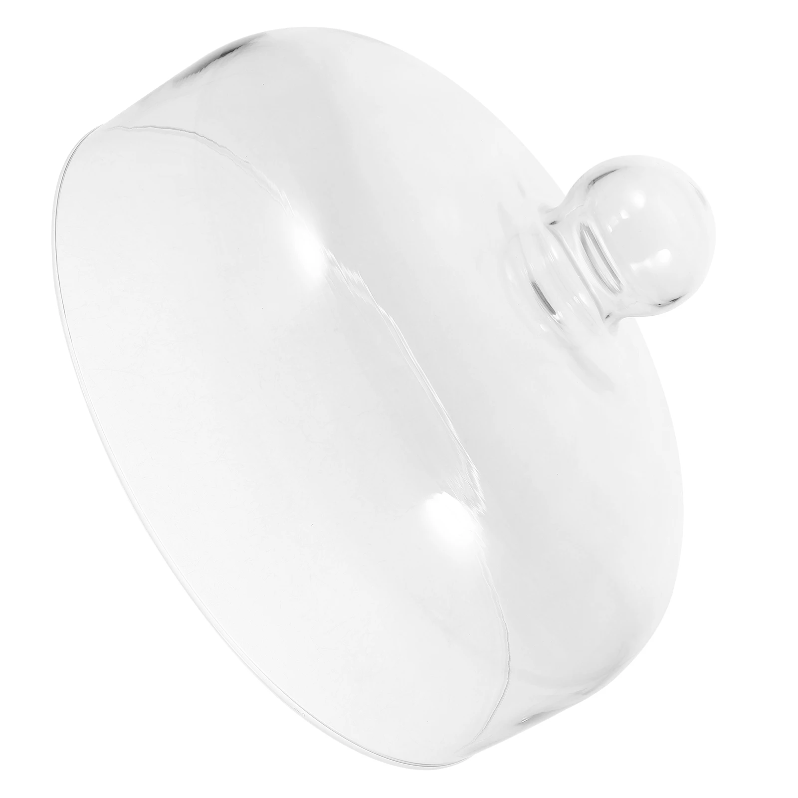 

Glass Cake Cover Transparent Food Dome for Dessert Snack Protection Household Cake Cover Dustproof Food Tent for Birthday