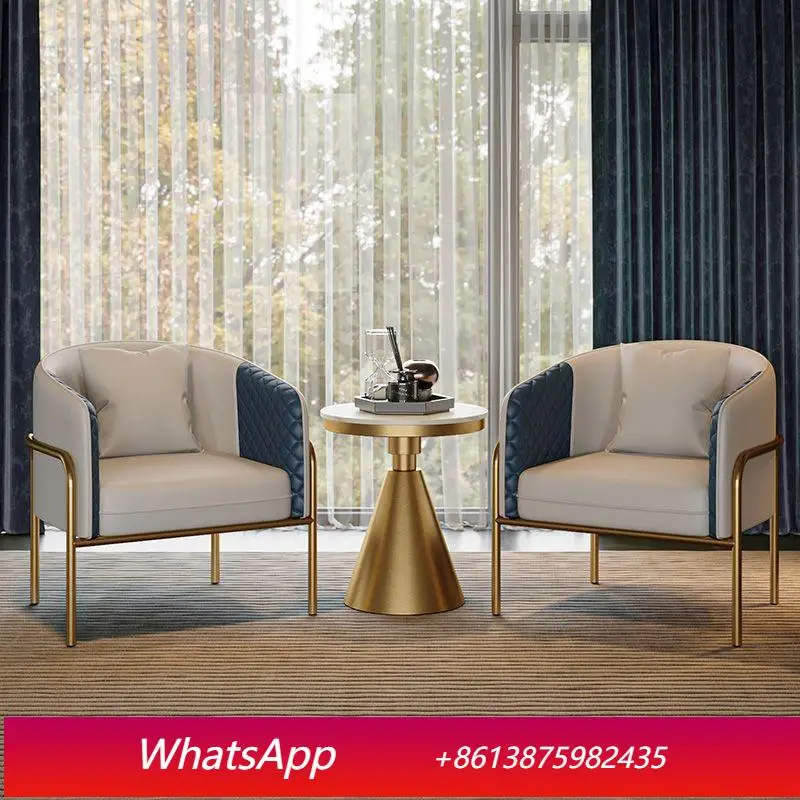 

LTT single sofa reception chair living room leisure balcony single chair