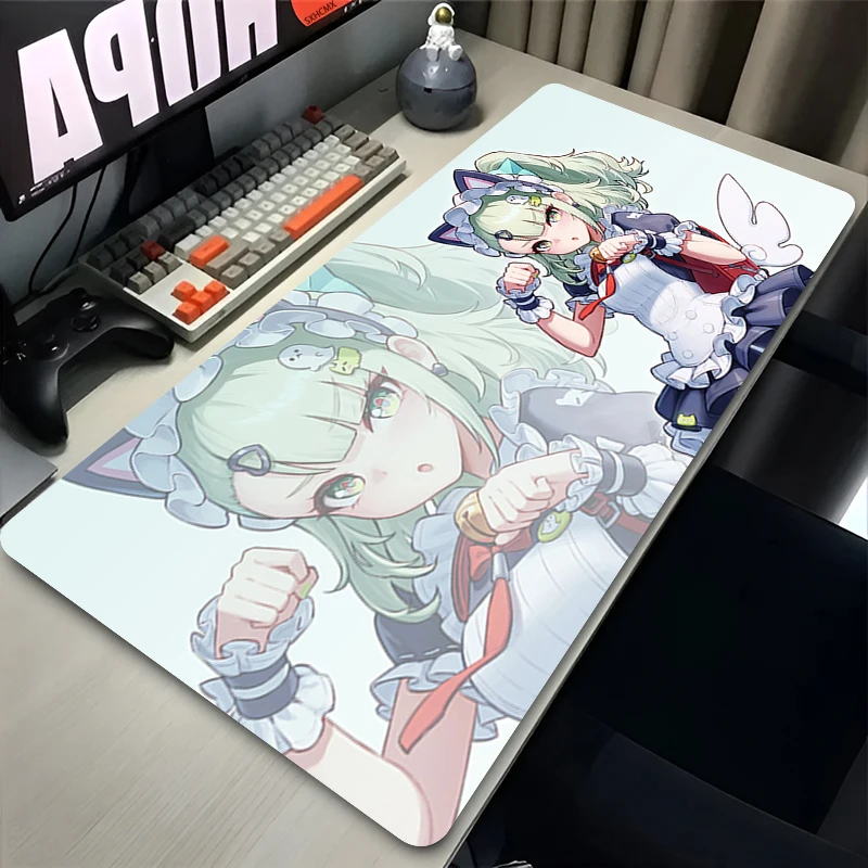 Mouse Pad Office Laptop Anime Rubber Gamer Desk Mat PC Computer Zenless Zone Zero er Zenless Zone Z Keyboard Pad Kawaii Mousepad