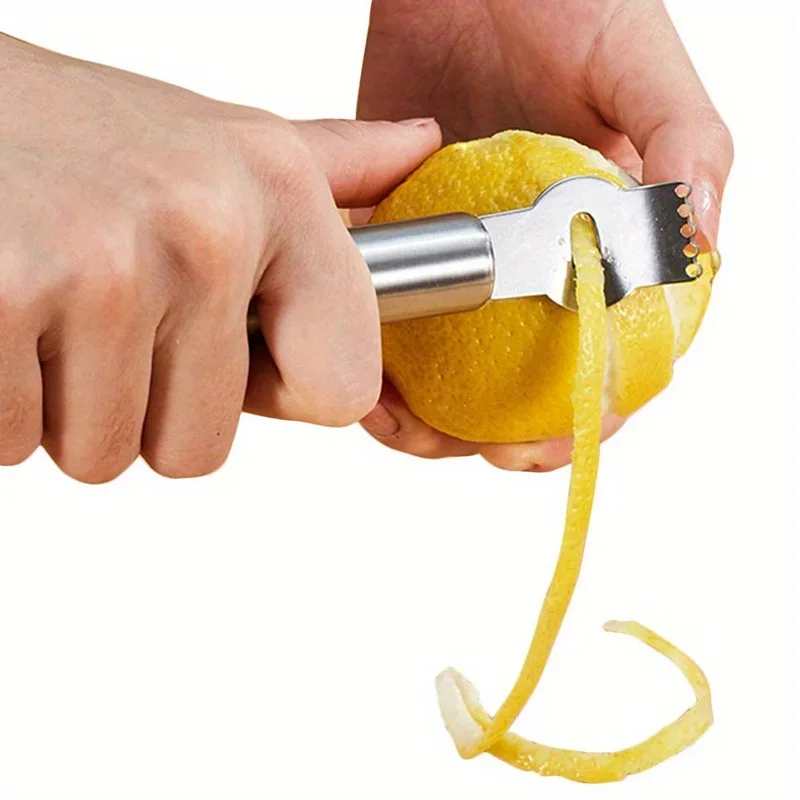 1pc Lemon Zester Grater Stainless Steel Peeler Kitchen Stuff Kitchen Accessories Kitchen Gadgets