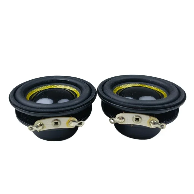 SOTAMIA 2 szt. 40mm głośnik pełnozakresowy Audio umywalka z włókna szklanego wodoodporny głośnik 1.5 Cal 4 Ohm 5W głośnik Bluetooth głośnik