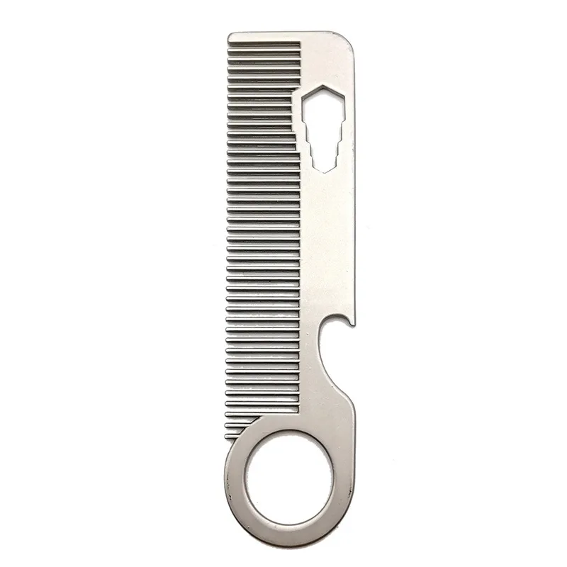 

Stainless Steel Comb For Oil Head Portable Hair Comb Portable Beard Mini Comb Beard Comb Men's Beard Comb Styling hair Comb