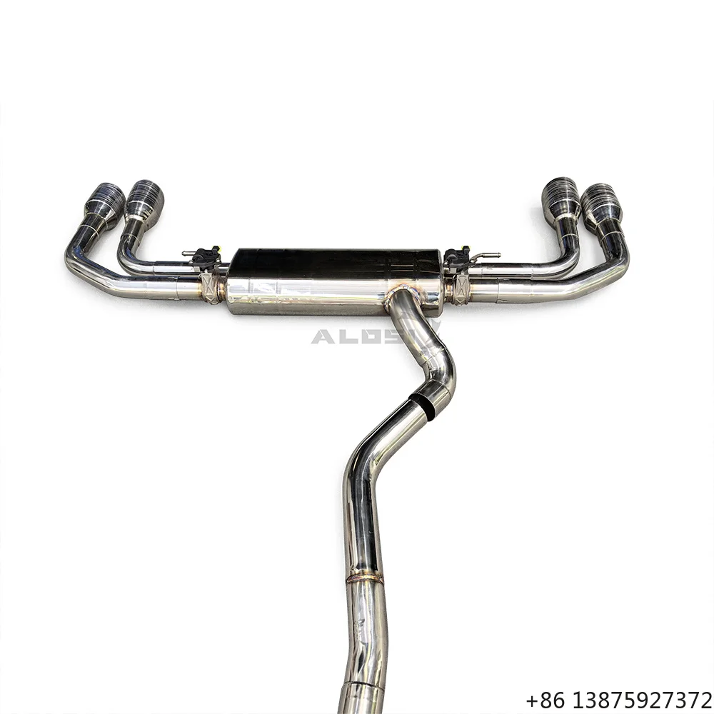 

SS304 Valvetronic Catback Exhaust Muffler for Q7 3 0T 2016 2020 High Performance Racing Exhaust System