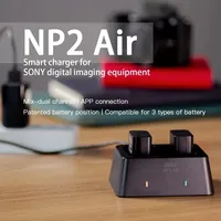 ISDT NP2 Air 25W Mix-Dual Channel Charger | Compatible with SONY NP-BX1/NP-FZ100/NP-FW50 Batteries for Digital Imaging Devices