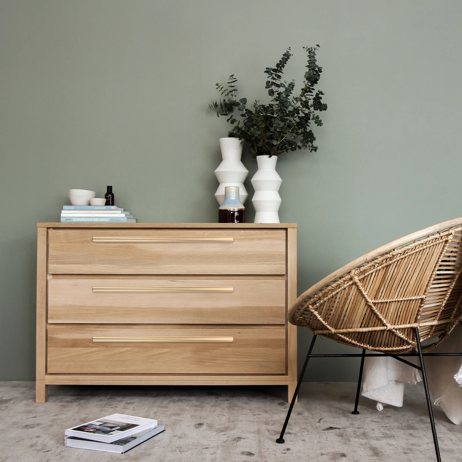 

2Pcs Cabinet Door Pull Handles Stainless Steel Modern Design Smooth Finish No Burrs Easy Install for Drawer Wardrobe Shower Door