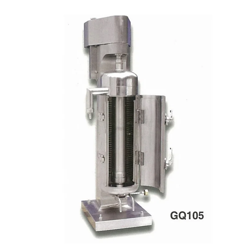 Professional high-speed tube centrifuge for juice clarification