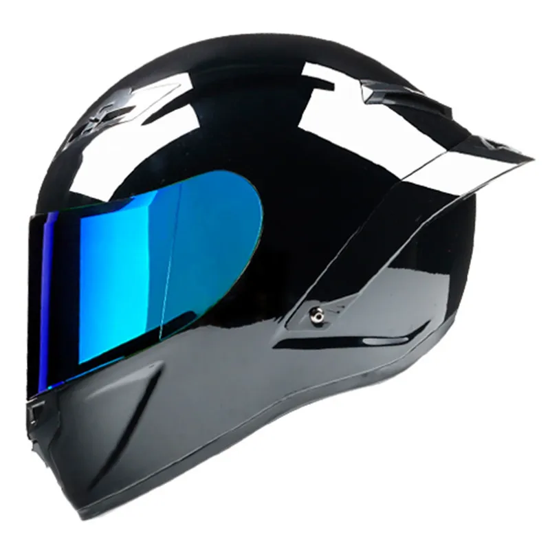 Everybody Affordable Full Face Motorbike Helmet Moto Helmate Helmet  ABS Motorcycle Helmet for men women