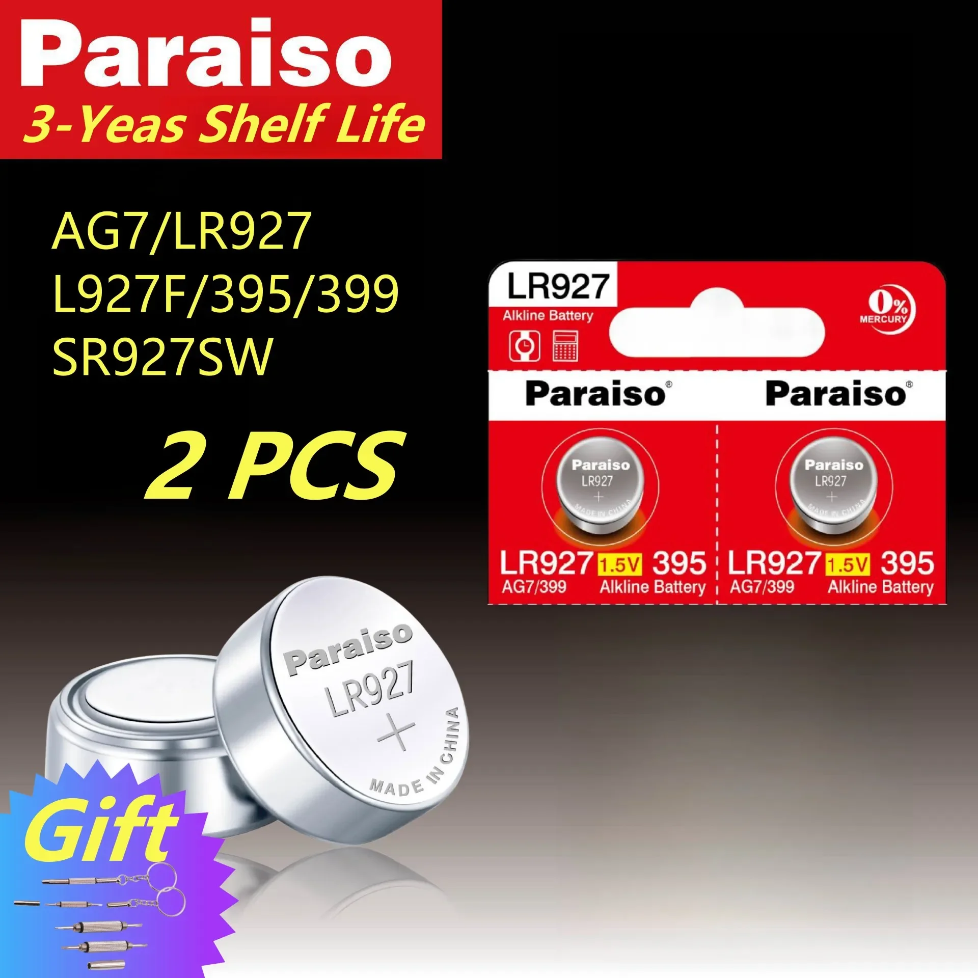 2-10Pcs LR927 AG7 B… - image