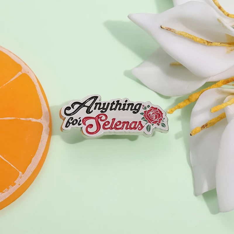 

Брошь «Всезон для селени», эмалированная булавка на заказ, брошь с цветком розы, подарок для девочек и женщин, значки на рюкзак с лацканами, ювелирные аксессуары