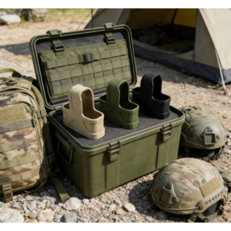 

5.56 Rubber Cage Loops Fast Mag & 1pcs 5.56 Magazine Pouch For Airsoft M4/M16 Magazine Assist
