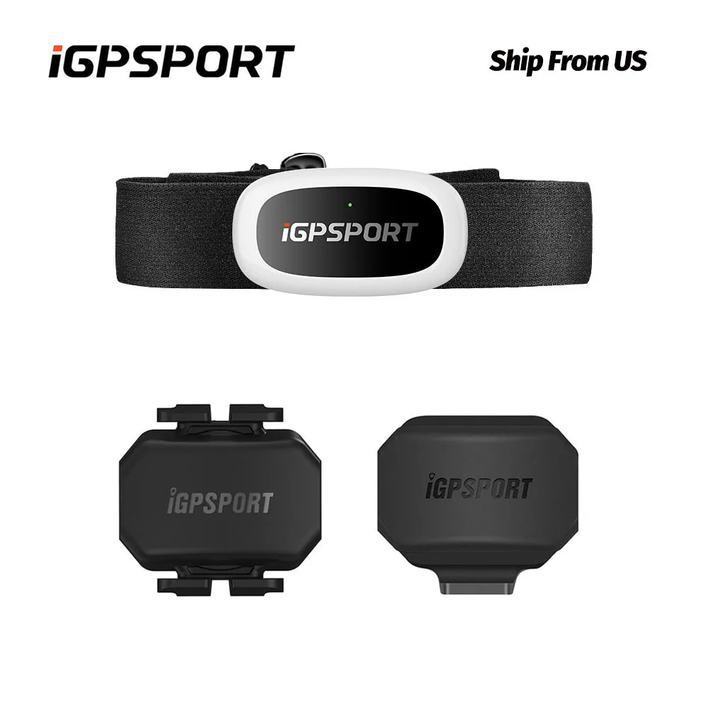 

iGPSPORT HR50 Монитор сердечного ритма на груди M80 Крепление для велосипеда Датчик педалей Датчик скорости Бег Спорт Bluetooth ANT+
