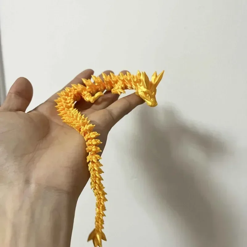 3D Printed Chinese Dragon Full Body Joints That Can Move Home Furnishings and Decorations Are Worth Collecting Creative Toys