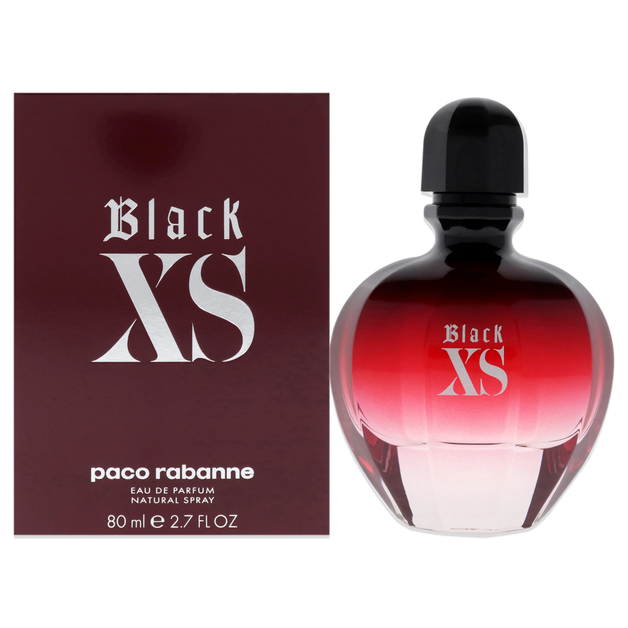 Black XS من باكو رابان للنساء - بخاخ EDP سعة 2.7 أونصة