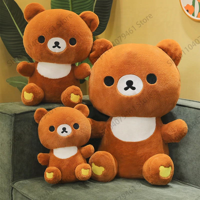 

Kawaii Stuffed Doll Plush Toy Sanrio Rilakkuma Bunny Bear Cute Anime Stuffed Animal for Adults Kids Birthday Gift Wholesale