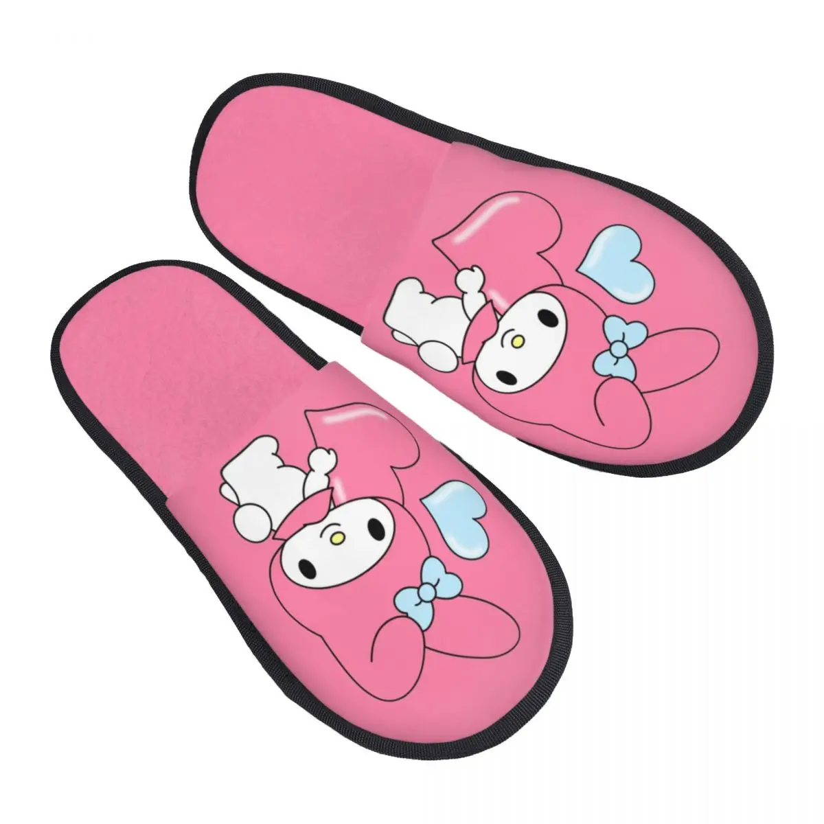 

Изготовленные на заказ тапочки из пены с эффектом памяти Melody Love, женские уютные теплые домашние тапочки