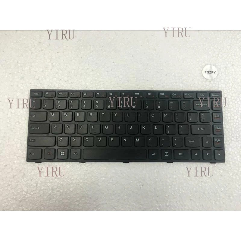 L+ NEW For LENOVO flex 2 14 flex 2 14d Keyboard US Teclado Black frame