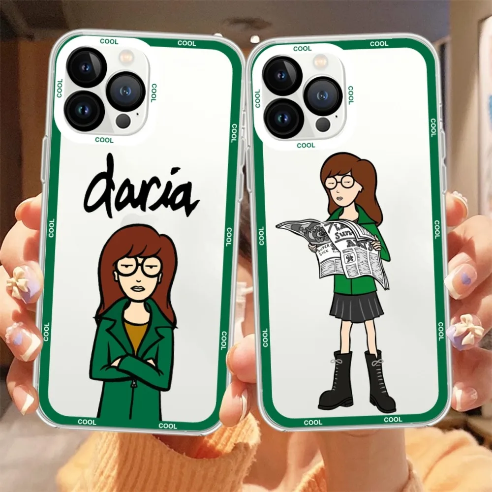 D-Daria cool Phone Case  For iPhone 15 13 14 12 11 Pro Max X XR XS Max