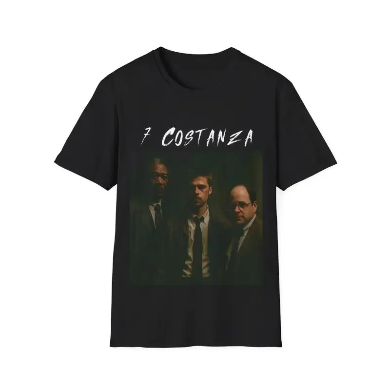 7 Costanza ORIGINAL ART depicting George of Seinfeld T shirt