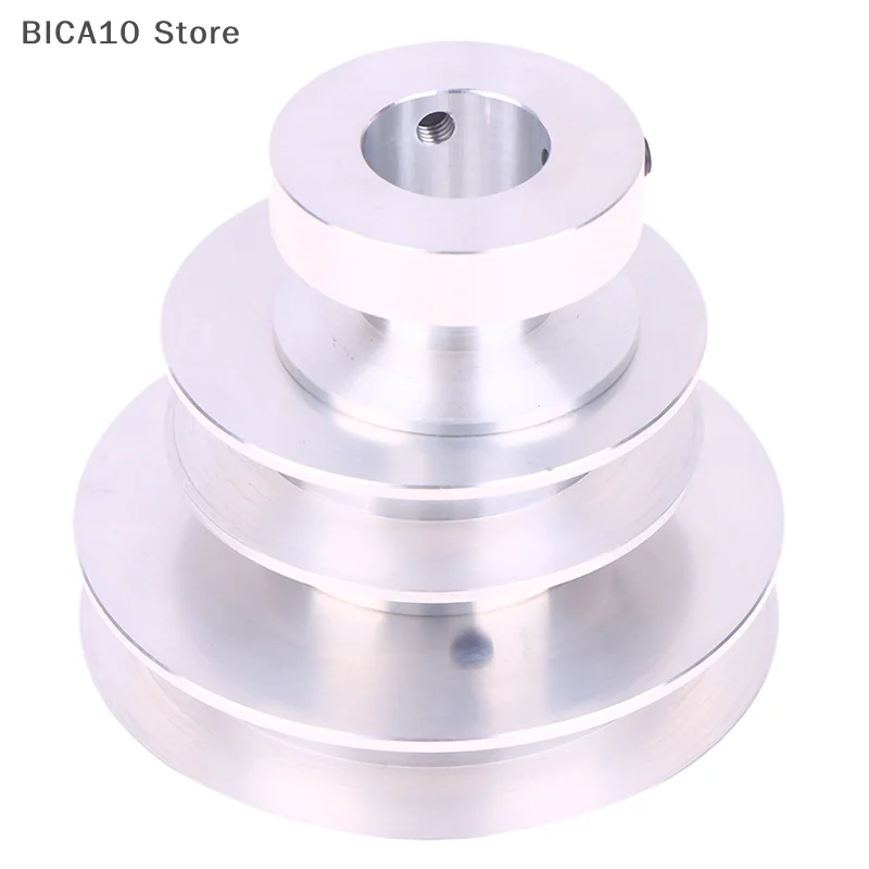 Puleggia per cinghia a V in lega di alluminio a scanalatura singola, dimensioni 40 mm 60 mm 80 mm, articolo di alta qualità di tipo A
