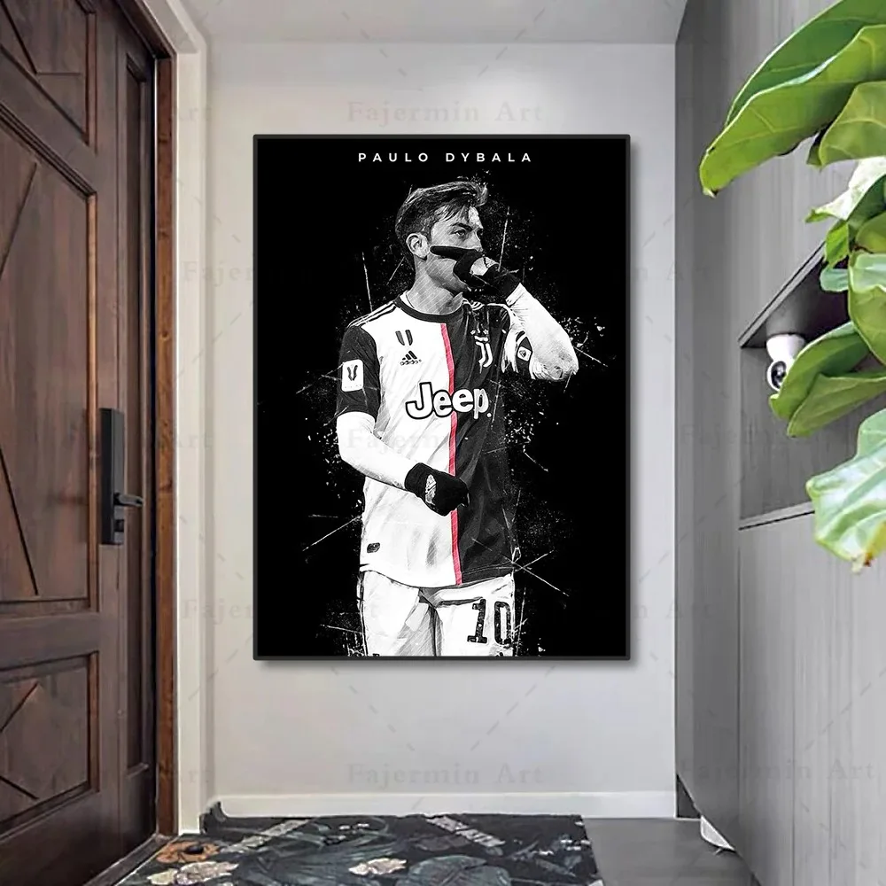 Modric Zlatan Football Star Art Poster Popular Figure Painting Wall Art Canvas Painting for Living Room Home Decoration