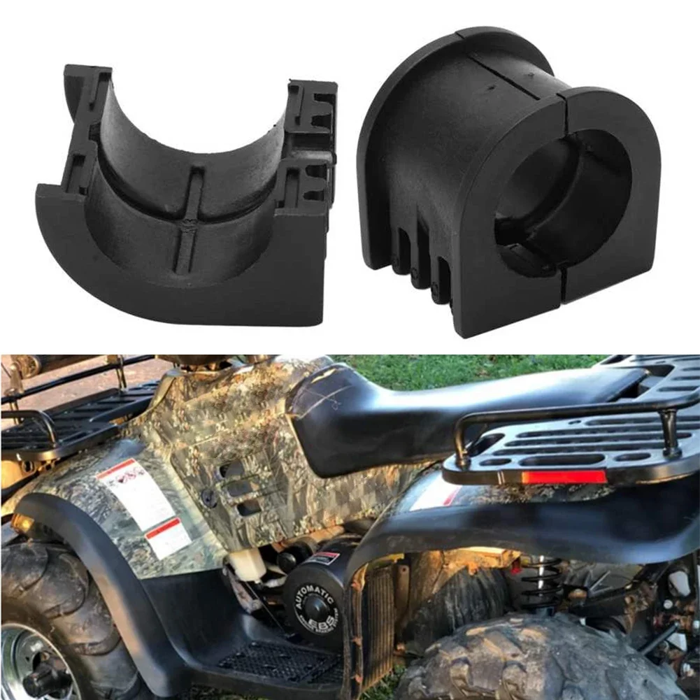 2pcs Upper Steering Bushing ABS Plastic Stabilizer Bar Bushings Direct Replacement for Polaris Sportsman 400 450 500 570 800