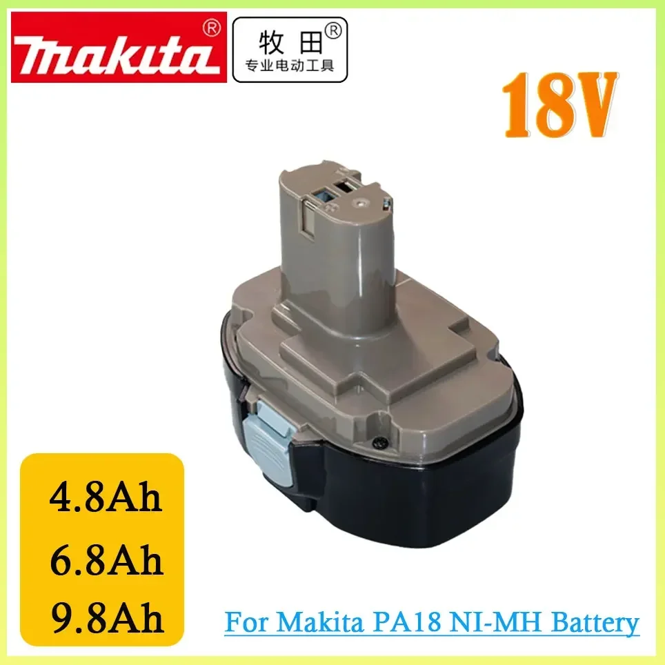 

For Makita 18V 4800MAH/6800MAH/9800MAH Ni-MH Battery Replace PA18 1822 1823 1833 1834 1835 1835F 192828-1 192829-9