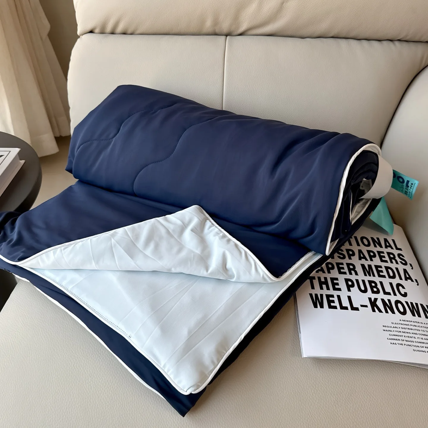 2026 NEW Cooling Quilt for Summer Thin Breathable Air Conditioner Quilt, Moisturizing Ice Touch for Kids Single Bed