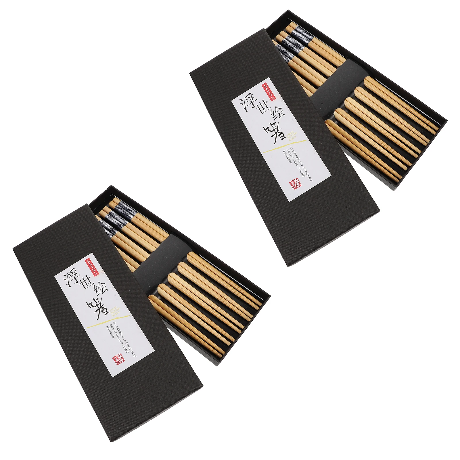 

20 Pcs Japanese Bamboo Chopsticks Practical Wood Wooden Home-use Delicate Japanese-Style Tableware Anti-scalding