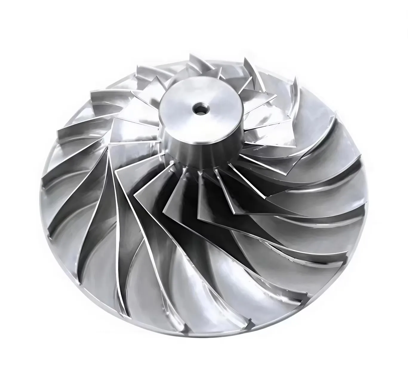 Customized CNC Machining Turbine Blades Water Pump Impeller