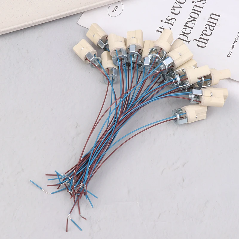 G9 Light Bulb Socket Ceramic Lamp Base Holder Connector Led Halogen Light LED Lamp Bulb Holder Base For Halogen Lamp