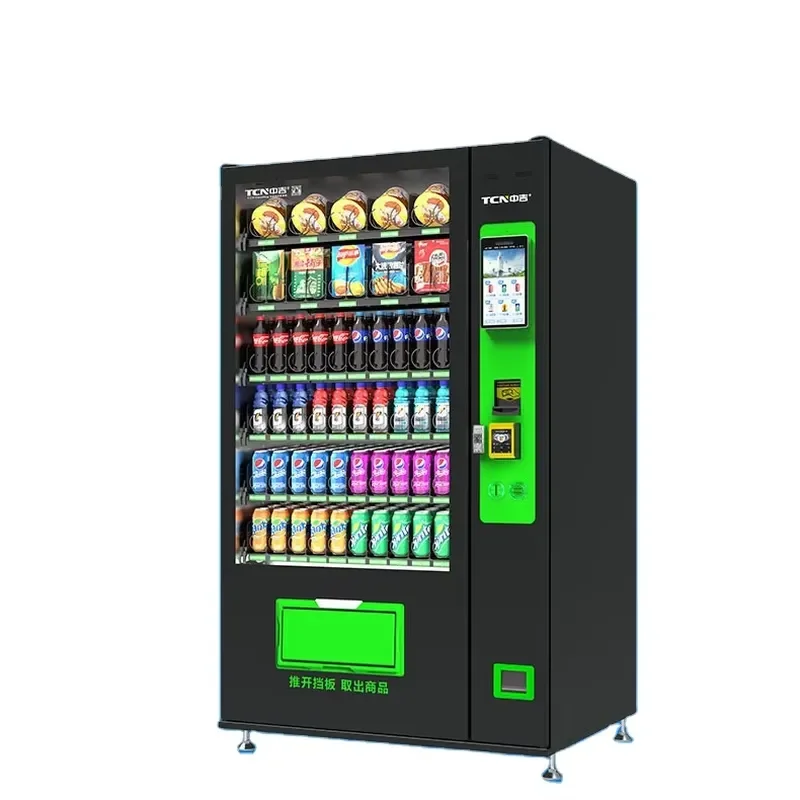 Hot Sale Automatic Cooling Vending Machine for Snacks and Drinks for Business 24 Hours Self-service Smart Vending Machines