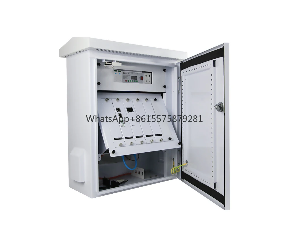 

Waterproof Pole Mount Cctv Monitoring Cabinet POE Switch Box, IOT Intelligent Box