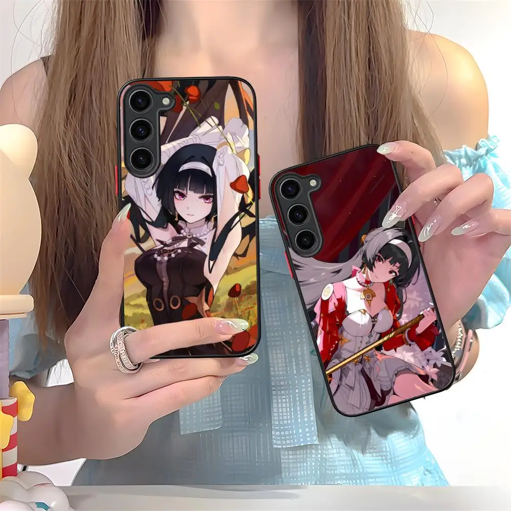 เคสโทรศัพท์ Zenless Zone Zero Astra Yao สำหรับ Samsung Galaxy S25 S24 S23 S22 S21 Plus FE Ultra  ซิลิโคนสีสันสดใส ป้องกันอย่างดี หรูหรา