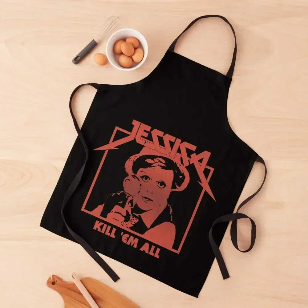 

Metal, She Wrote Apron christmas 2025 Kitchen Items Apron