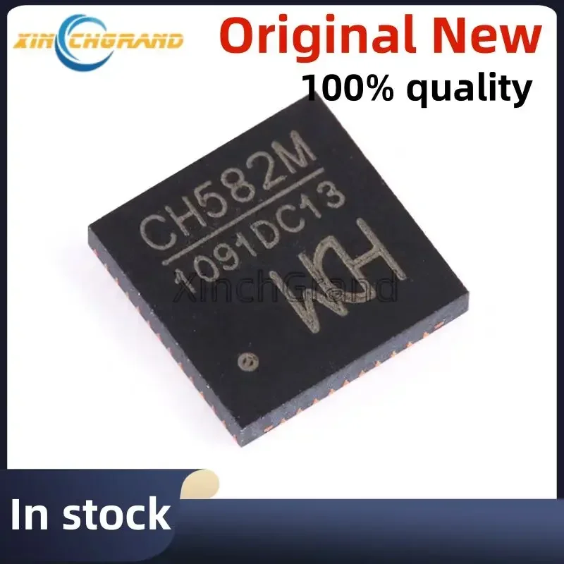 Ch582m Qfn-48 Original Integrated Ble Wireless Communication 32-bit Mcu Microcontroller New