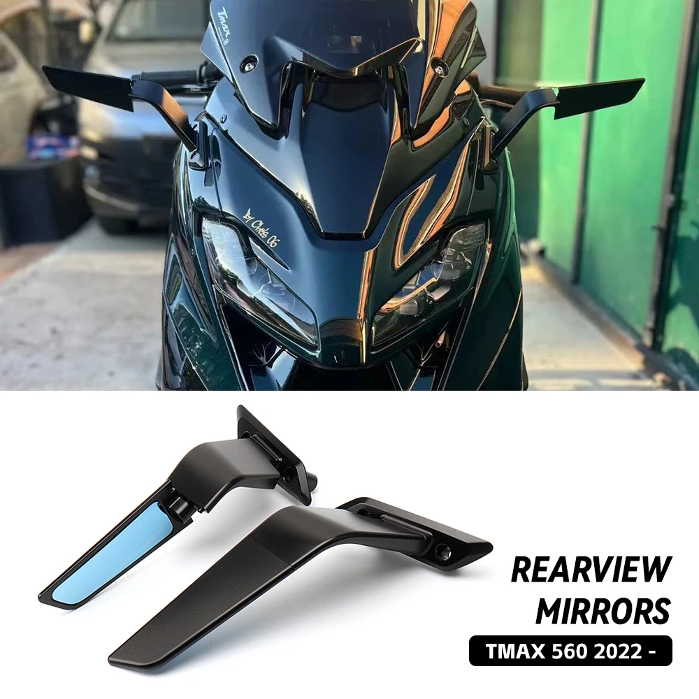 

T-MAX 560 Accessories for Yamaha T-MAX560 T MAX TMAX560 TMAX 2022 2023 Motorcycle New Rear View Adjustable Mirrors CNC Aluminum