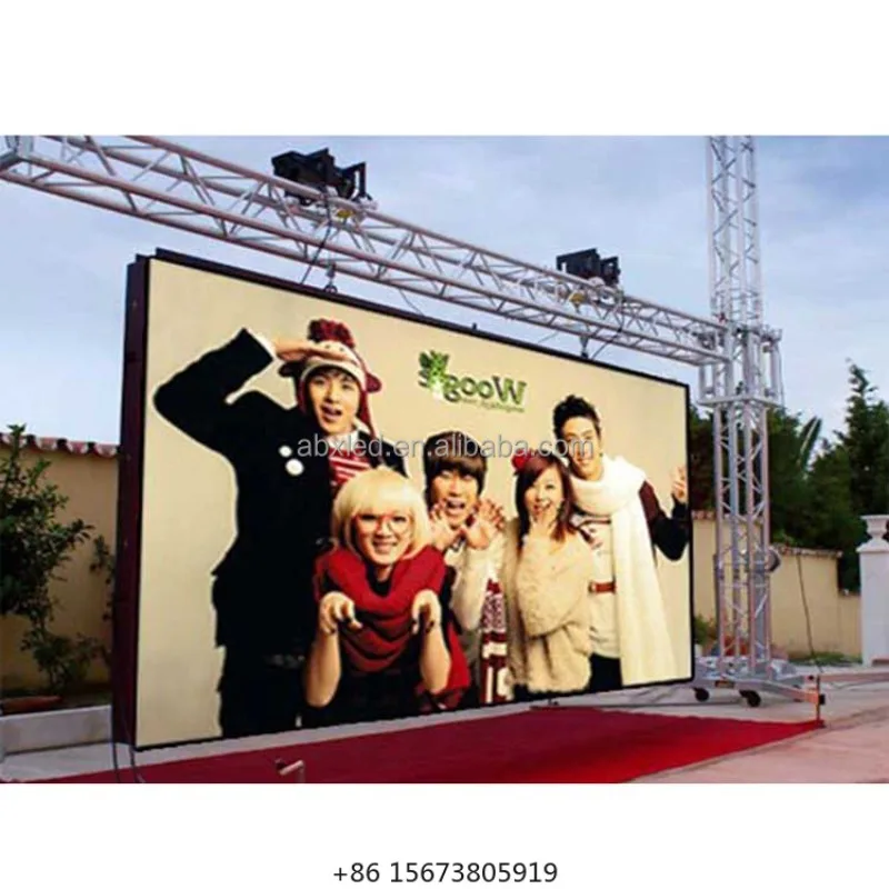 

Легкоустанавливаемый светодиодный видеоэкран для сцены, настраиваемый, с высокой частотой обновления, P3.91, для аренды, для использования внутри и вне помещений, для концертов и мероприятий