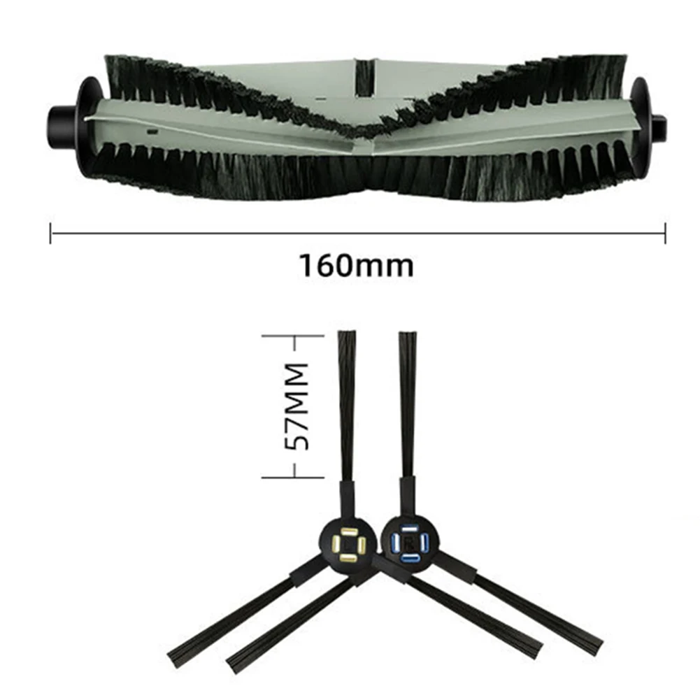 Roller Brush Side Brushes For SSR1 SSRA1 For/A9/A7/A80 Plus A10s L100 Robotic Vacuum Cleaner