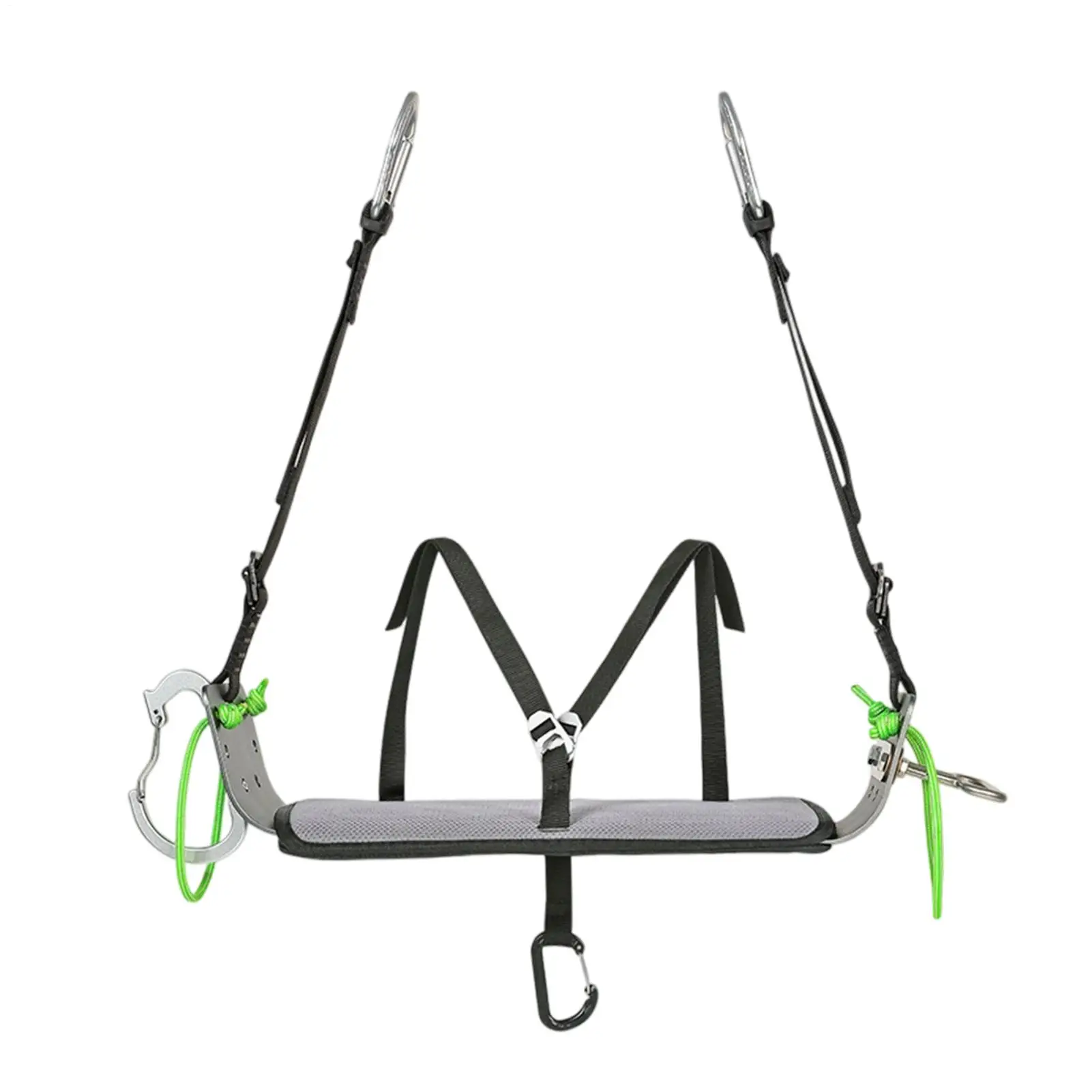 

Climbing Harness Men Adjustable Tree Climbing Belt Mountaineering Accessories For Camping Lineman Service Home Users Scaffold