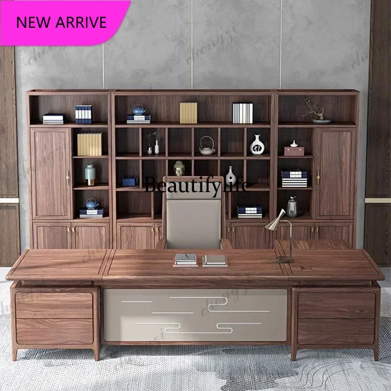 A68Ergonomic Office Desks Writing Table Reception Ergonomic Desk Multifunctional Office Desk Display Scrivania