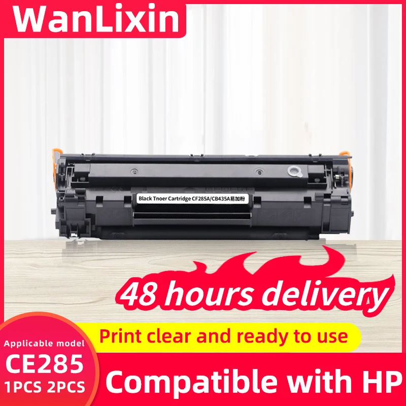 

1 шт. 2 шт. CE285A 85A совместимый тонер-картридж для HP LaserJet M1130 M1132 M1210 M1212nf M1214nfh M1217nfw P1100 P1102 P1102w
