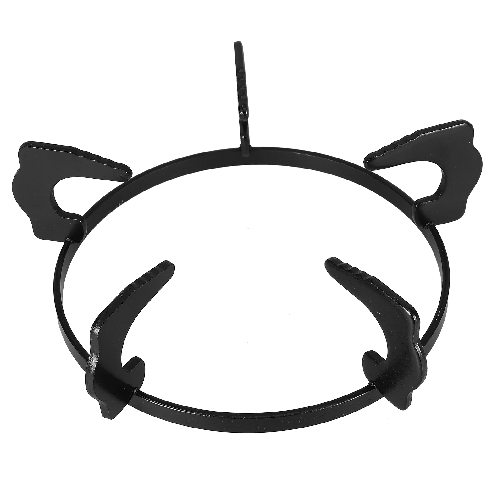 

Cast Iron Gas Stove Rack Heavy Duty Black Non-Slip Wok For Universal Cooktop Metal Pan Stand Kitchen Cooking