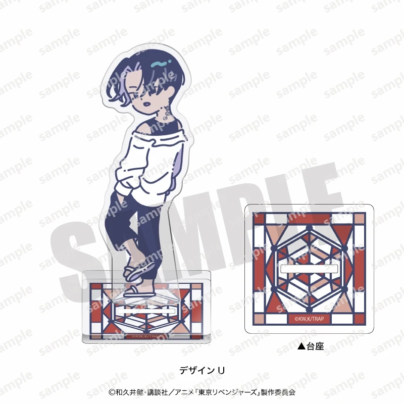 Game Chifuyu Mitsuya Takashi Hanagaki Takemichi Manjiro Draken Acrylic Stand Doll Anime Mini Figure Model Plate Cosplay Toy Gift