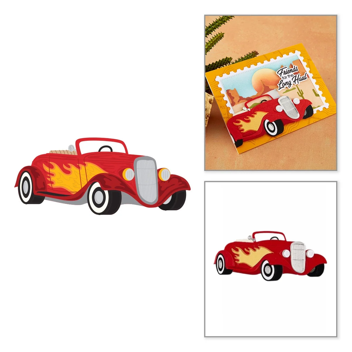 Sedan Street Cruiser Metal Cutting Dies Clear Stamps Stencil Hot Foil For DIY Scrapbook Craft Decoration Embossing Template view 6